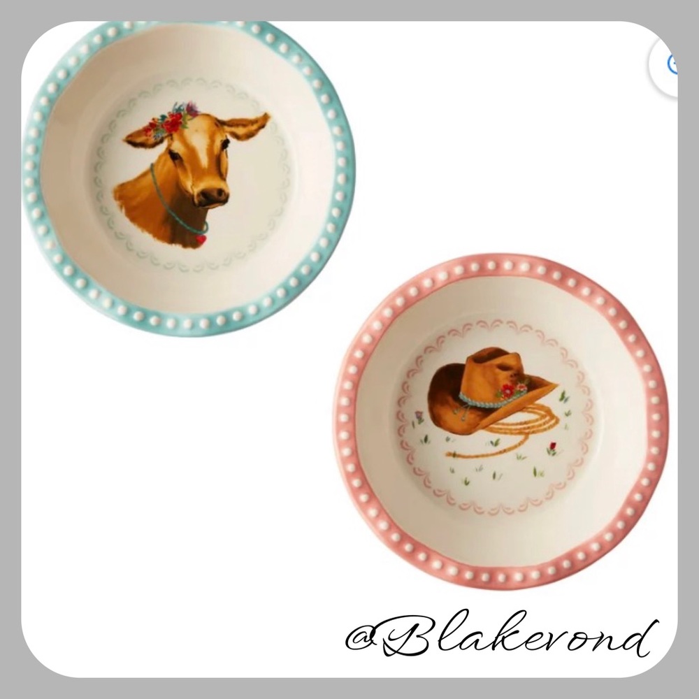 The Pioneer Woman 2 Piece Sweet Romance
Blossoms mini ceramic Pie Pans